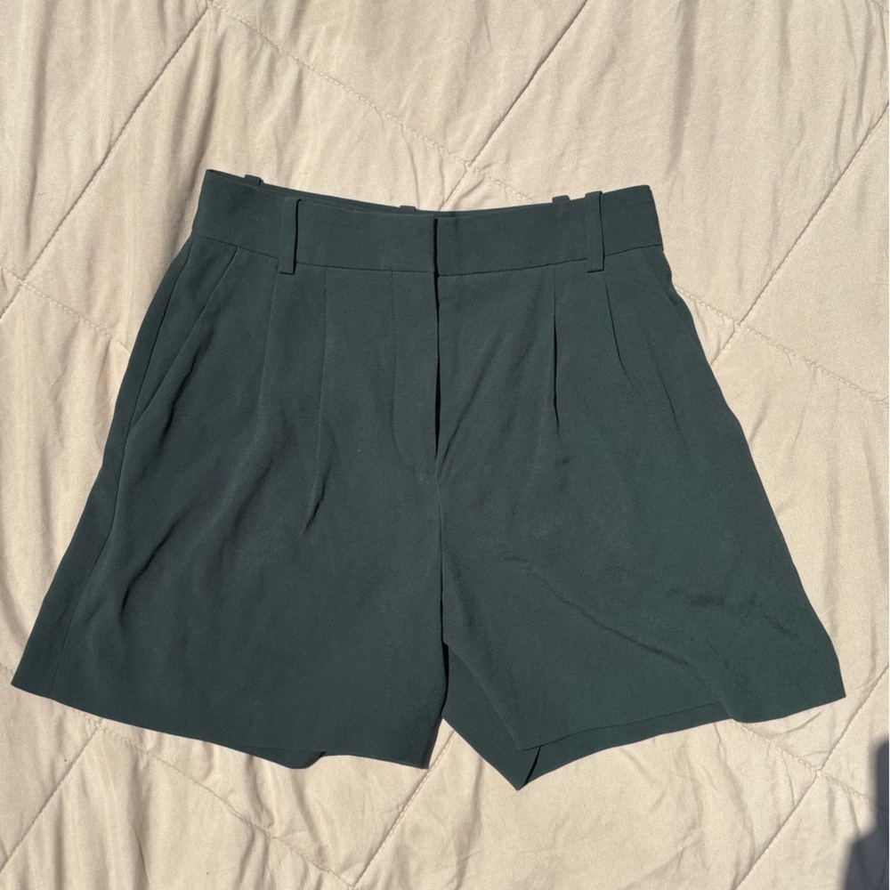 Babaton Dark Green Women's Shorts